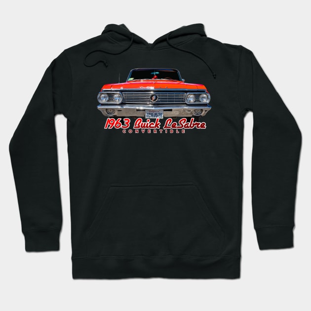 1963 Buick LeSabre Convertible Hoodie by Gestalt Imagery